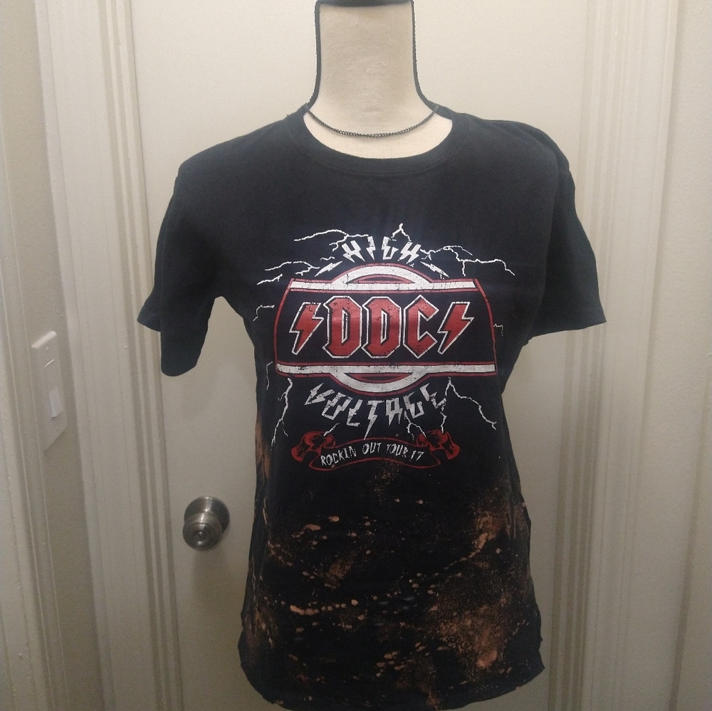 Teens Black Rocker Shirt